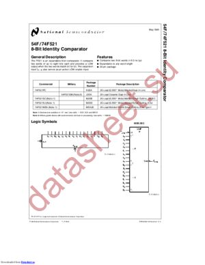 54F521DC datasheet  