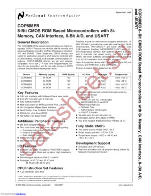 COPEB888-XXX-V datasheet  