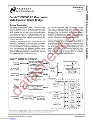 CS5535-UDC datasheet  
