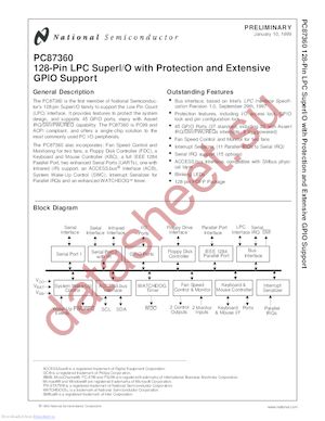 PC87360-IBM/VLA datasheet  