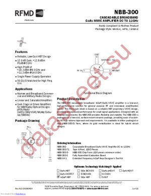 NBB-300-T1 datasheet  