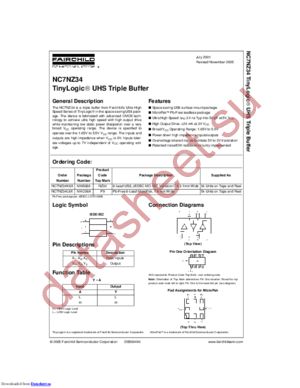 NC7NZ04K8X-NL datasheet  