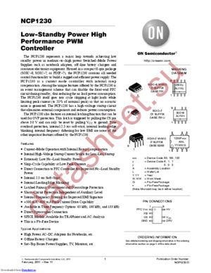 NCP1230 datasheet  