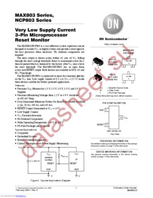 NCP803SN293D1T1G datasheet  