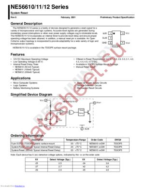 NE56611 datasheet  