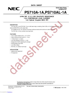 PS7522-1A datasheet  