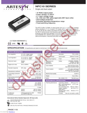 NFC10-48S12 datasheet  