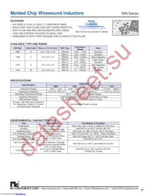 NIN-PA2R2MTRF datasheet  