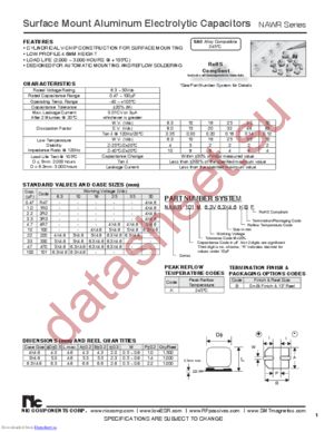 NAWR datasheet  