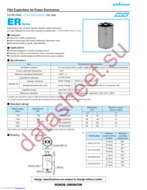 ER112421DD1 datasheet  