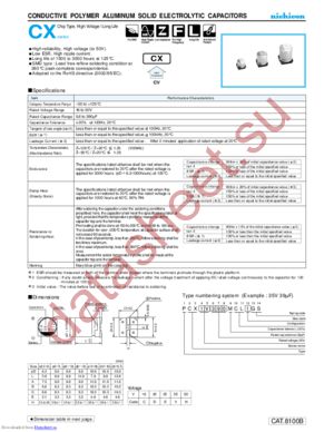 PCX1E220MCL1GS datasheet  