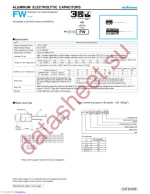 UFW2A330MPD1TD datasheet  