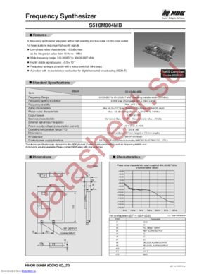 S510M804MB datasheet  