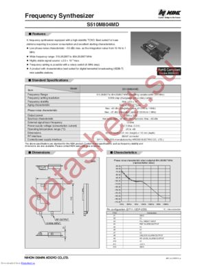 S510M804MD datasheet  