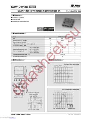 WF789B0260CE datasheet  