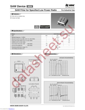 WF871B0421CD datasheet  