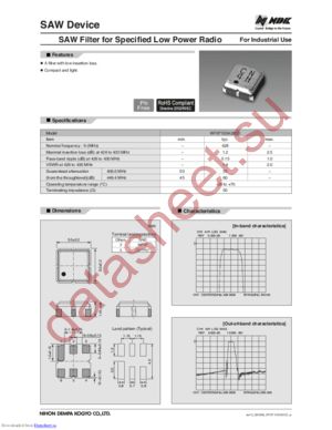 WF871E0428CD datasheet  