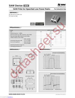 WF871L0433CD datasheet  