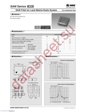 WF995C0365CD datasheet  