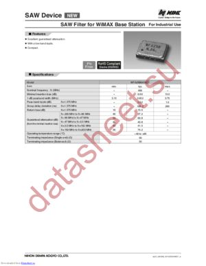 WFA25B0456CF datasheet  