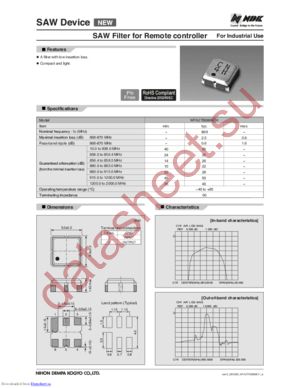 WFA27B0869CH datasheet  