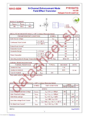 P1510ATG datasheet  