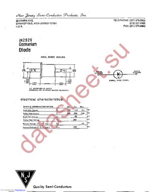 1N2929 datasheet  