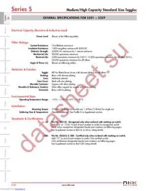 S331F/U datasheet  