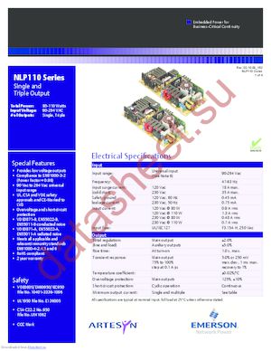 NLP110-9608 datasheet  