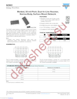 NOMCT16031001CT1 datasheet  