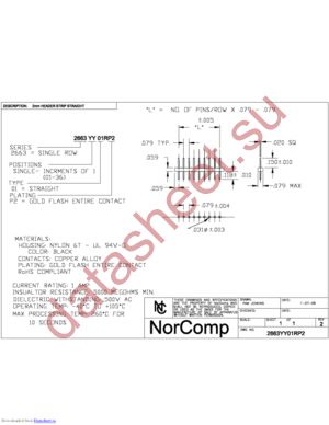 26632201RP2 datasheet  