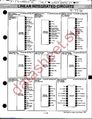 NTE1356 datasheet  