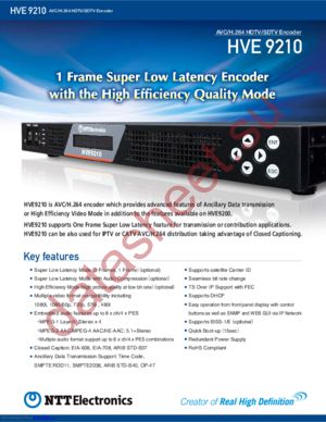 HVE9210 datasheet  