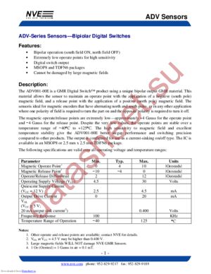 ADV001-10E datasheet  