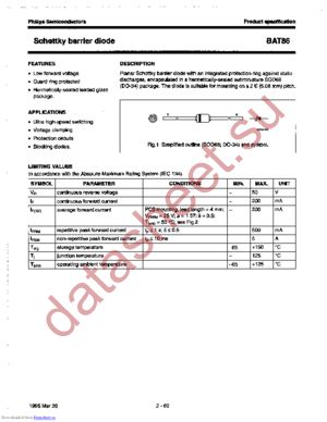 BAT86143 datasheet  