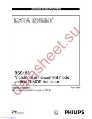 BSS123TRL datasheet  