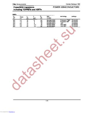BUK856-450IX datasheet  