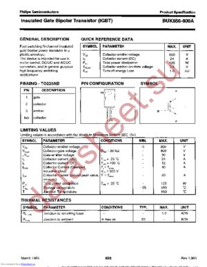 BUK856-800A127 datasheet  