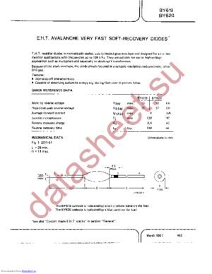 BY620 datasheet  