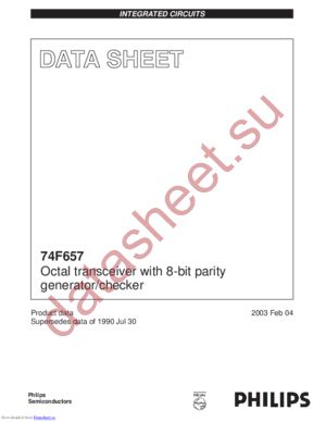I74F657D,112 datasheet  