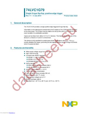 74LVC1G80GW,165 datasheet  