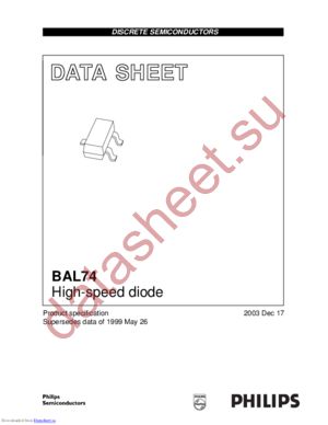 BAL74_03 datasheet  