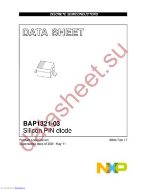 BAP1321-03T/R datasheet  