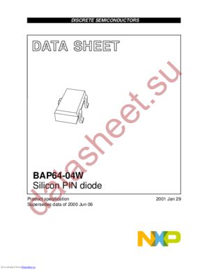 BAP64-04W,115 datasheet  