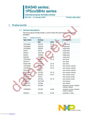 BAS40-04,215 datasheet  