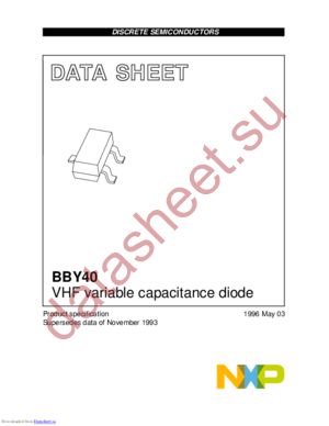 BBY40,215 datasheet  