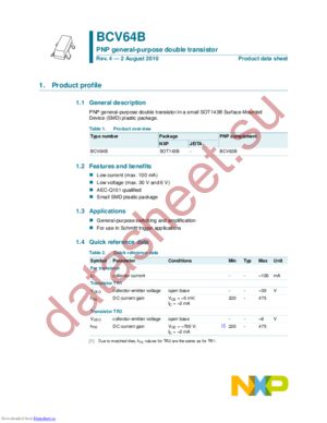 BCV64B,215 datasheet  