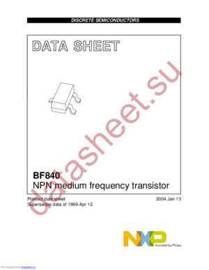 BF840,215 datasheet  