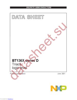 BTA204X-600C,127 datasheet  