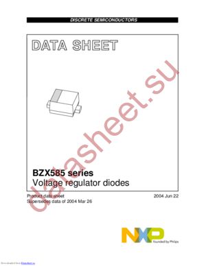 BZX585-C3V9,115 datasheet  